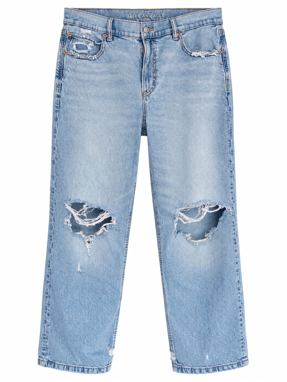 American Eagle Outfitters Light Blue Boyfriend Jeans